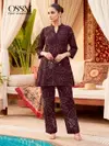 Glamour vol 3 By Ossm Rayon Discharge Printed Co Ord Set Wholesale Price In Surat
